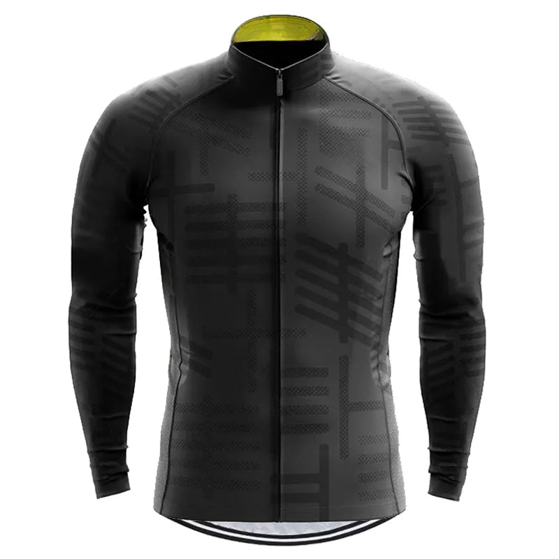 Long Sleeve Cycling Jerseys Breathable Mountain Bike Clothing Autumn Summer Bicycle Clothes Maillot Ropa Ciclismo-WAYBIKER