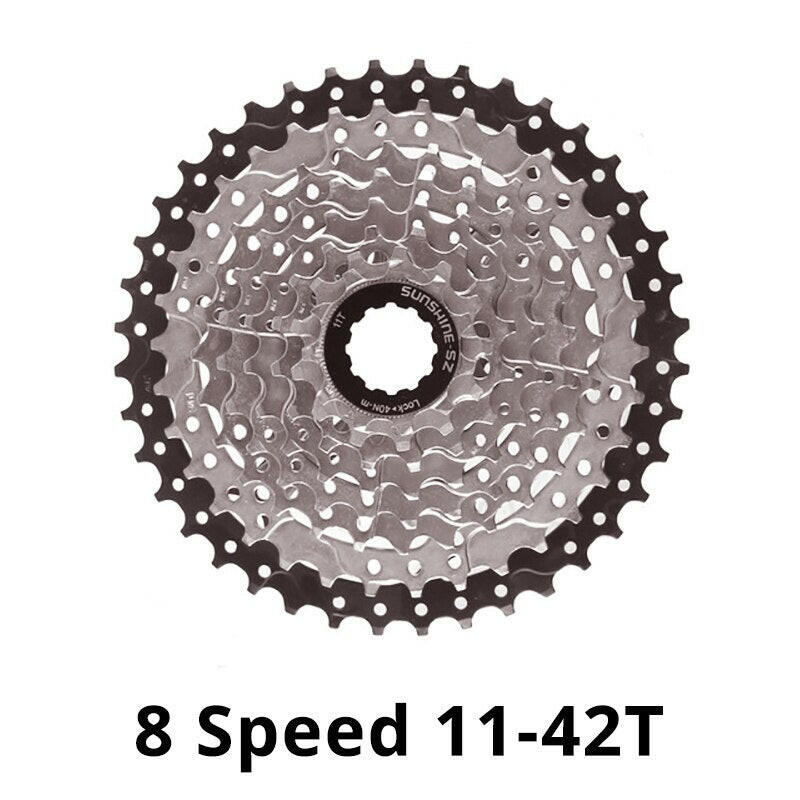 SUNSHINE 10 Speed Cassette 10S 11S 12S MTB Bike Road Bicycle Freewheel 10V 11V 12V 36/42/46/50T 52T for Deore M6000 M6100 SRAM-WAYBIKER