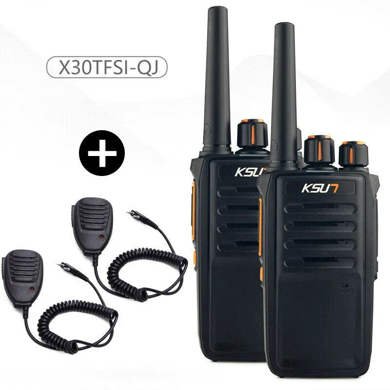 Walkie Talkie 2pcs Included Handy Portable Uhf Radio Transmitter Ham Two-way Radio Stations Mini Communicator KSUN 2020 QJ-WAYBIKER