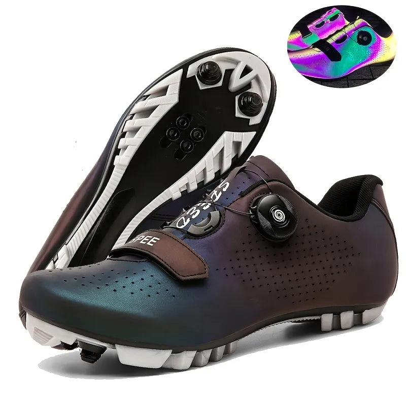 Cycling Shoes MTB Men Self-Locking Road Bike Shoes Speed Sneakers Racing Riding Boots Women SPD Pedal Mountain Bicycle Footwear-WAYBIKER