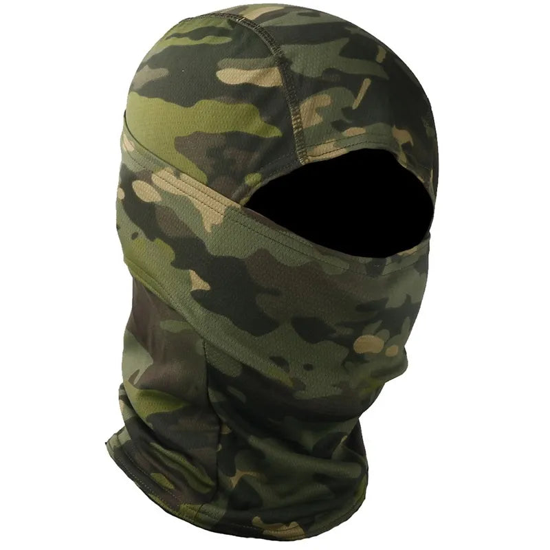 Military Camouflage Balaclava Outdoor Motorcycle Cycling Fishing Hunting Hood Protection Army Tactical Balaclava Head Face Cover-WAYBIKER
