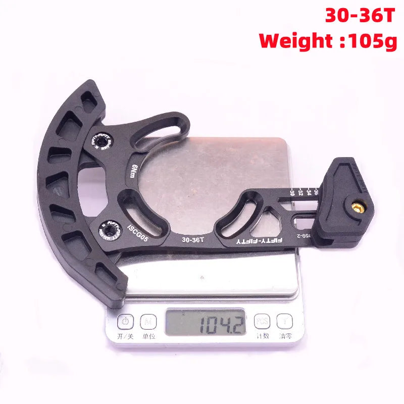 FIFTY-FIFTY DH Racing 1X Series Bike Chain Guide MTB Bicycle Guide Chain ISCG05 Chain ring 28-34T/30-36T/32-36T/32-38T