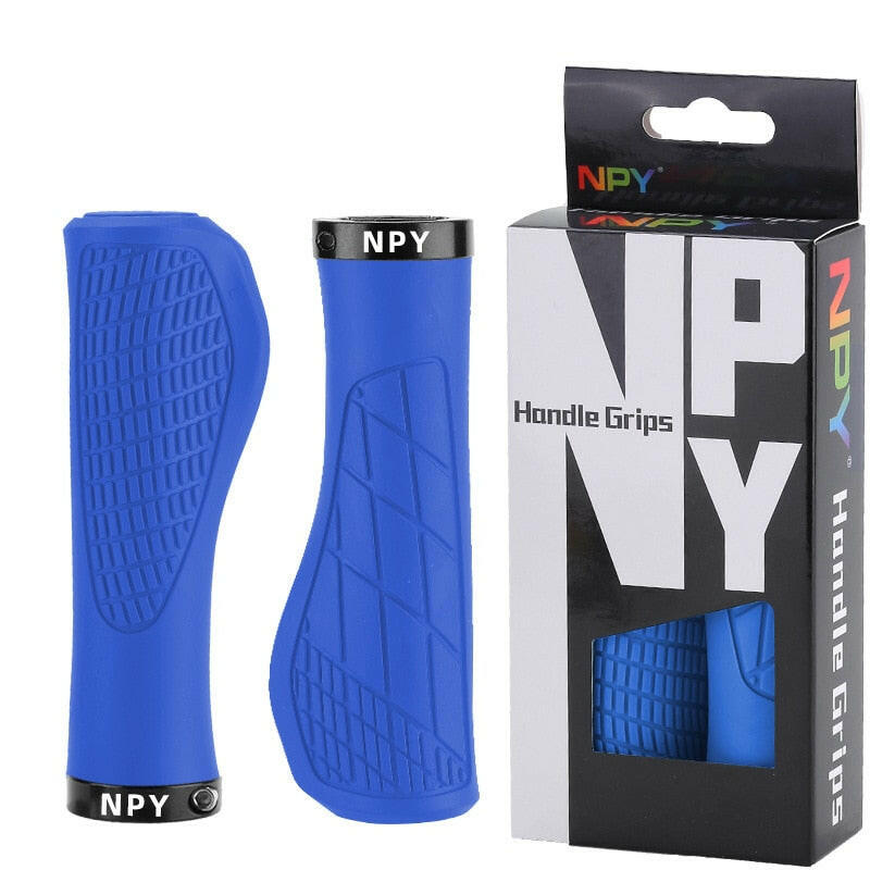 Bicycle Handlebar Grip Lock On Mountain Bike Grip Soft Rubber MTB Cuffs 22.2mm Bicycle Handle Cover Non-slip Bike Handles-WAYBIKER
