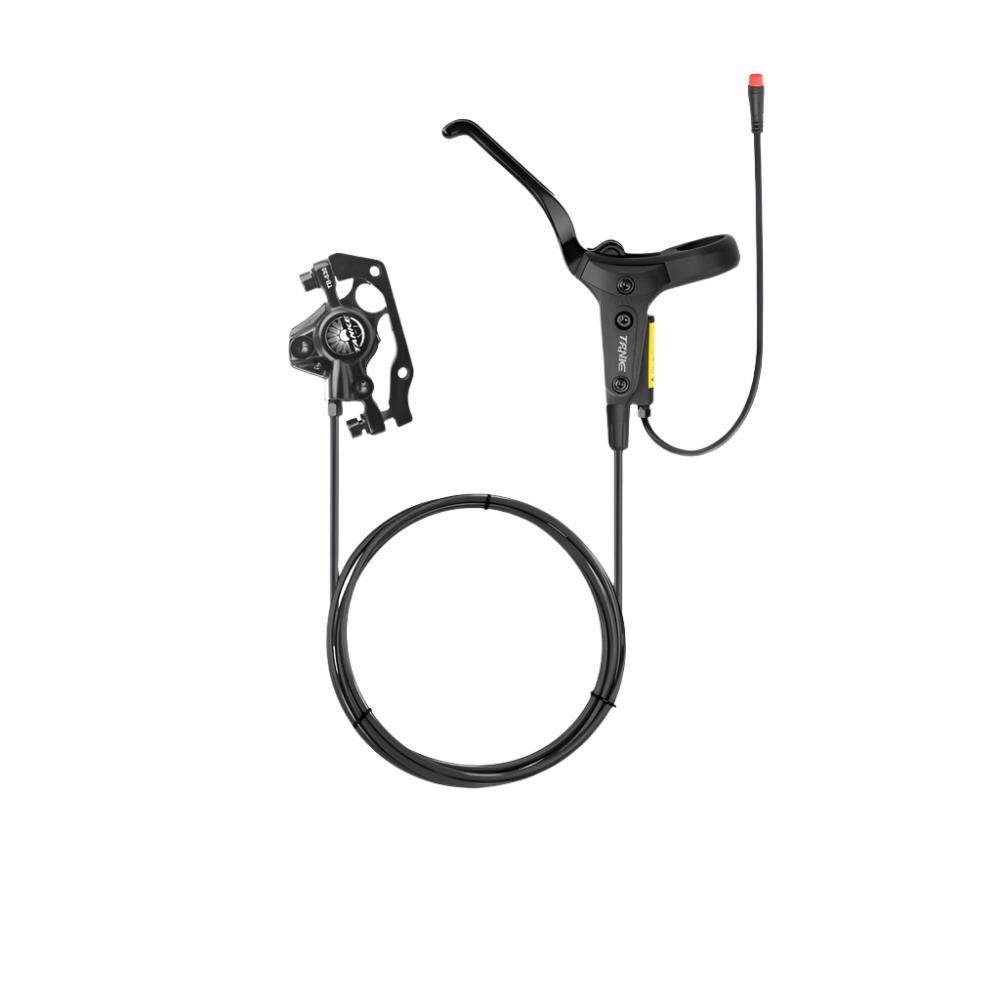 TANKE e-bike MTB electric Bike Hydraulic Disc Brake Set 180mm Rotors Oil Calliper Plate Front Rear Mountain Bicycle Clamp 22.2mm-WAYBIKER
