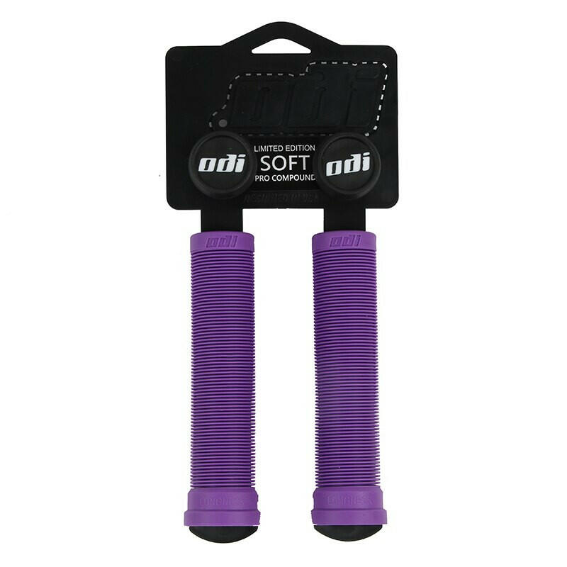 ODI Bicycle Handlebar Grips Silica Gel Handlebar Grip Soft Non-slip Shock-absorbing Handlebar Cover XC/AM Downhill Folding Bike-WAYBIKER