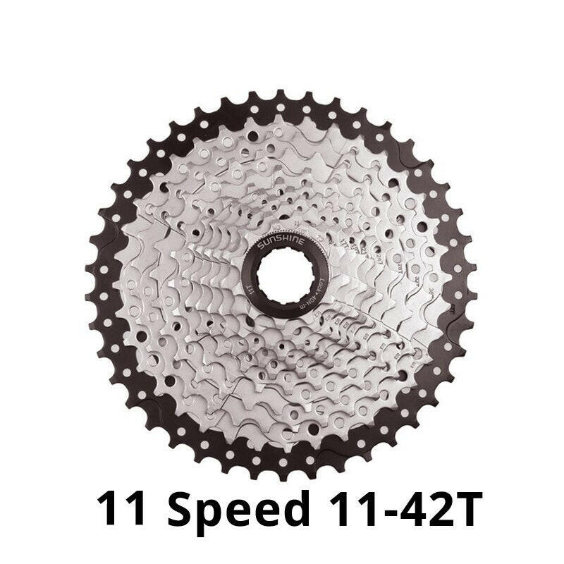 SUNSHINE MTB Bike 11 Speed Freewheel Cassette 11S 28T 32T 36T 40T 42T 46T 50T 52T for SHIMANO SRAM Bicycle Part Road MTB HG Hub-WAYBIKER