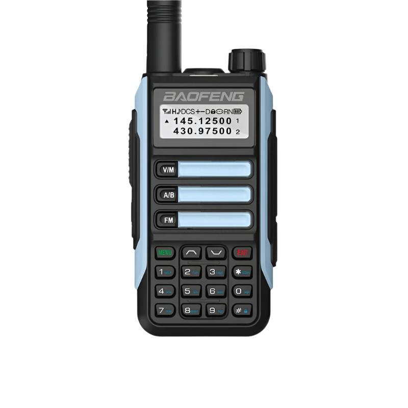 Baofeng UV-16 Plus Walkie Talkies Long Range 10KM Waterproof Two Way Radio10W VHF UHF Band UV 16 Pro USB Type C Upgrade of UV-5R-WAYBIKER