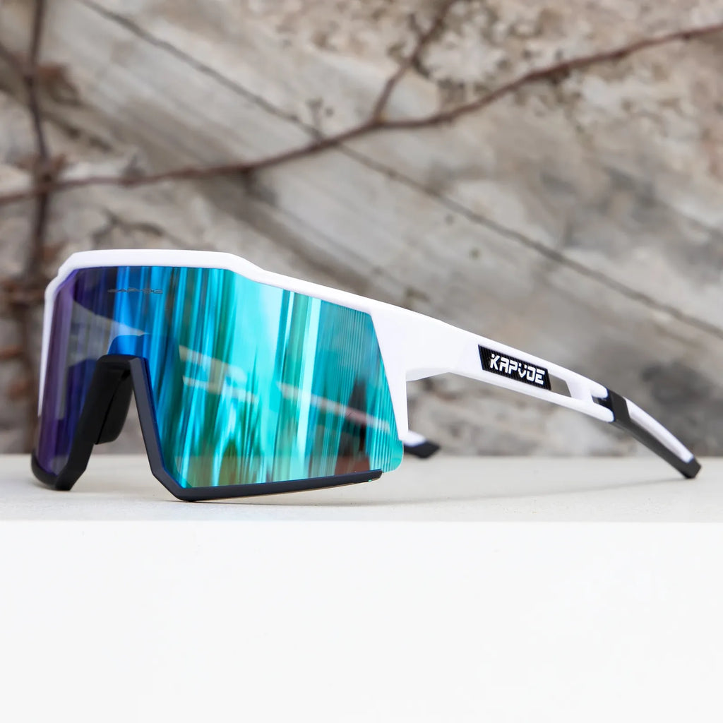 Kapvoe Men Cycling Glasses UV400 Protection Road Bike MTB Outdoor Sports Sunglasses Bicycle Glasses Professional Sport Glasses-WAYBIKER