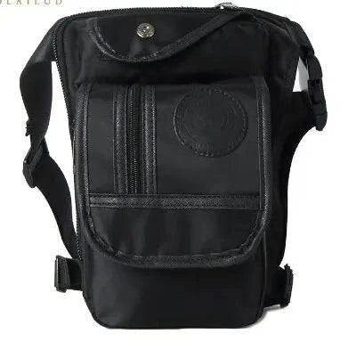 Men Drop Leg Bag Waist Fanny Pack Motorcycle Rider Tactical Military Messenger Cross Body Outdoor Sports Male Belt Hip Bum Bags-WAYBIKER