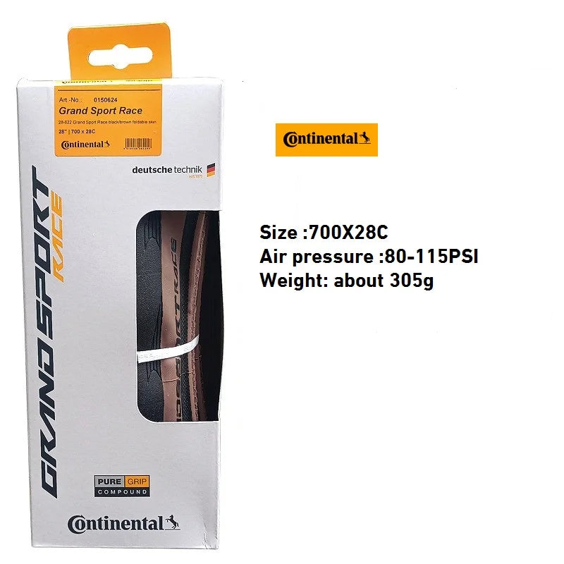 Continental Road Tire ULTRA Sport III & GRAND Sport Race & Extra 700× 23C /25C/28C Road Bicycle Clincher Foldable Gravel Tire