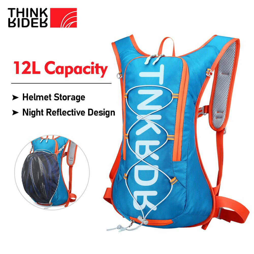 ThinkRider Cycling Backpack 12L Bicycle Bags Outdoor Sport Climbing Hiking MTB Road Bike Hydration Backpack-WAYBIKER