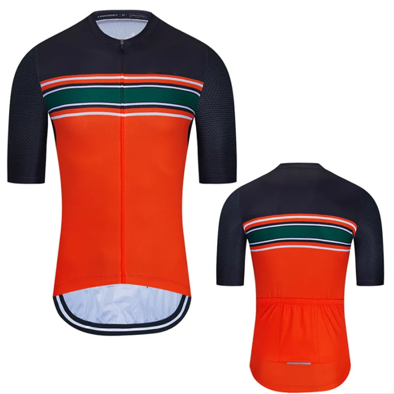 Classic Black Men Cycling Jersey 2023 Cycling Racing Tops Short Sleeve Cyclist Clothes Shirt Maillot Summer Bicycle Bike Wear-WAYBIKER