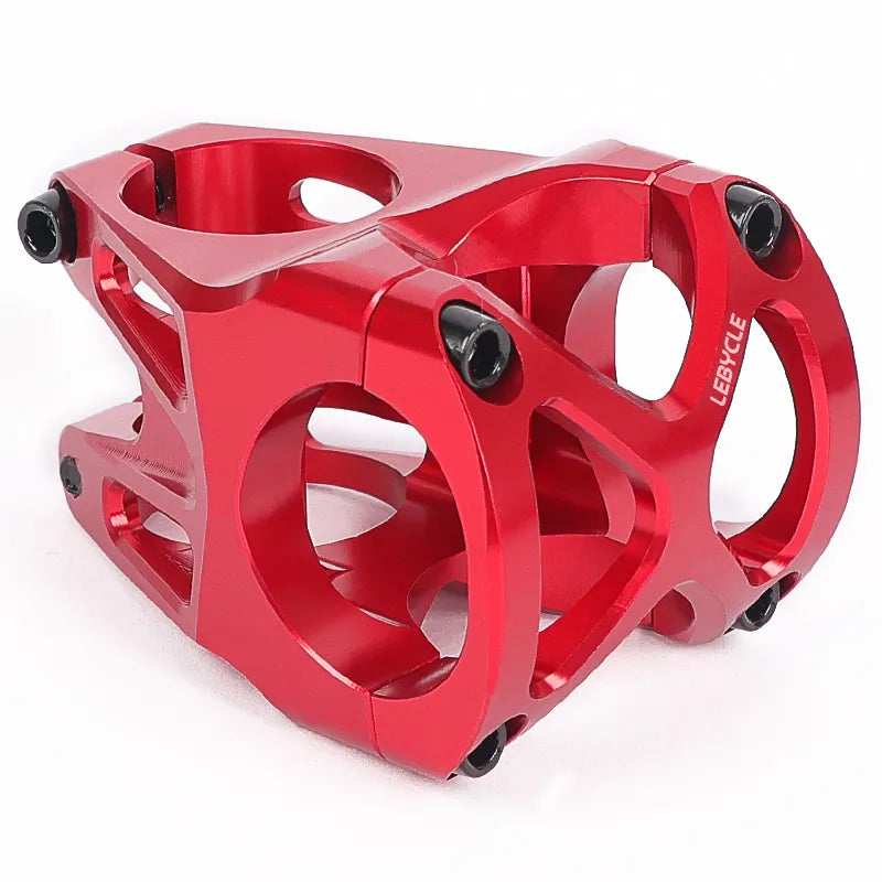 Lebycle Design 31.8mm MTB Bicycle Handlebar Stem Ultra Light 0 Degree Rise FR AM Enduro Short Bike-WAYBIKER