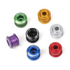 5Pcs MTB Bicycle Chainwheel Screws Cycling Chainring Wheel Bolt Alloy 7075 4.9mm/6.4mm Road Bike Disc Screws for Crankset Parts-WAYBIKER