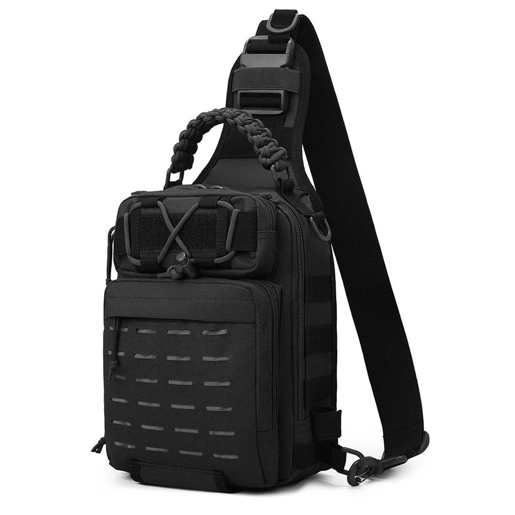 Fishing Sling Bag Fishing Tackle Storage Bag Tool Bag Oxford Cloth for Outdoor Fishing Hiking Hunting Camping-WAYBIKER