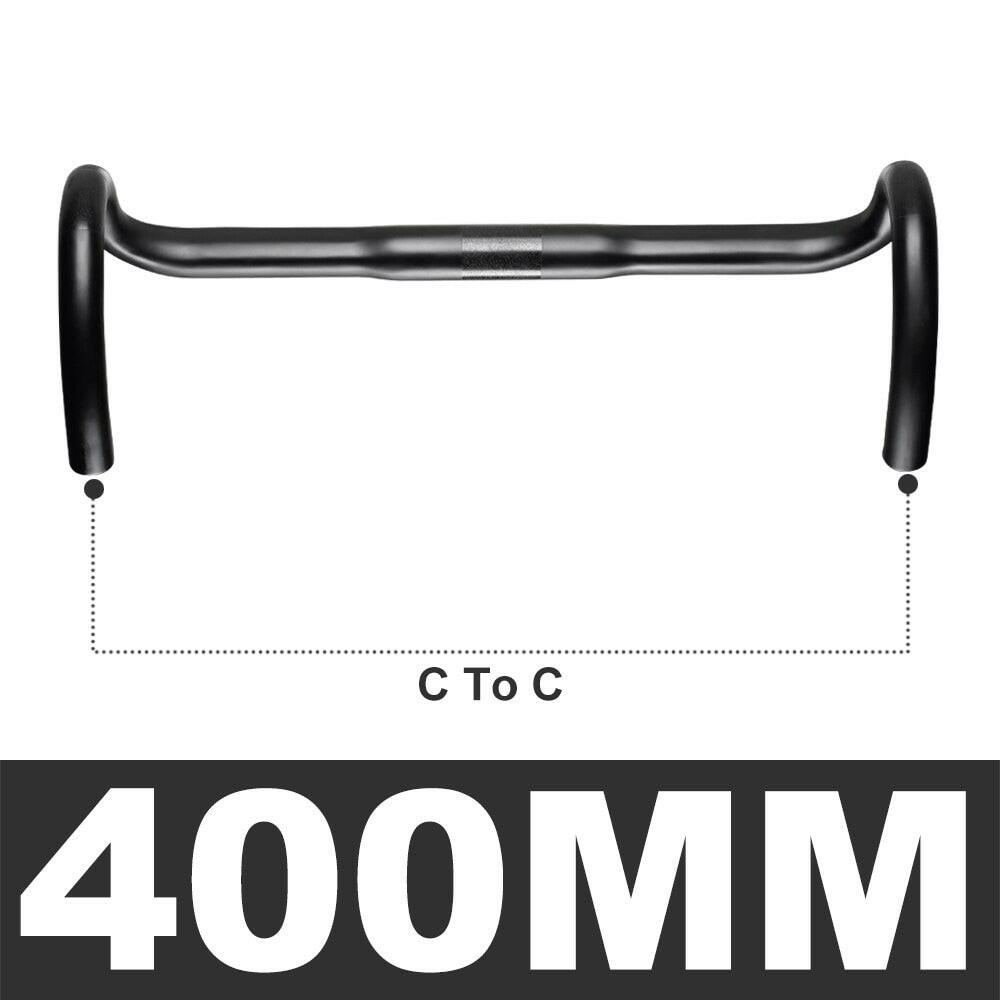 OG-EVKIN Carbon Fiber Handlebar Road Bike Drop Bar Bicycle Handlebar Road Bike Handlebar 31.8mm 400/420mm Bicycle Parts Black UD-WAYBIKER