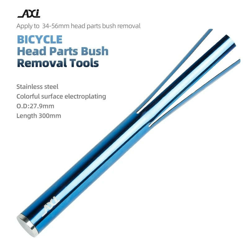 AXI Bicycle Threadless Headset Cup Remove Tool Expansion Driver High Quality Stainless Steel Press Fit ZS Type Steerer-WAYBIKER