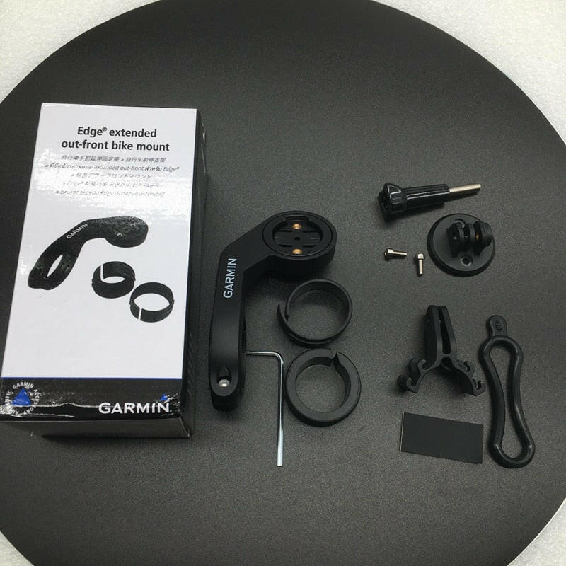 Original Garmin Extended Out Front Mount Bracket Holder Cycling Computer Mount for Edge 130/530/540/820/830/840/1000/520 Plus-WAYBIKER
