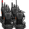 2023 Original 5/12W 2/4PCS Baofeng BF-888S Walkie Talkie UHF 400-470MHz BF 888S Cheap Two Way ham Radios Transceiver USB Plug-WAYBIKER