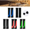 1 Pair Mtb Grips Bicycle Handlebar Grip Mountain Folding Lock-On Non-slip Rubber Handlebar Bike Spare Parts Bicycle Accessories-WAYBIKER