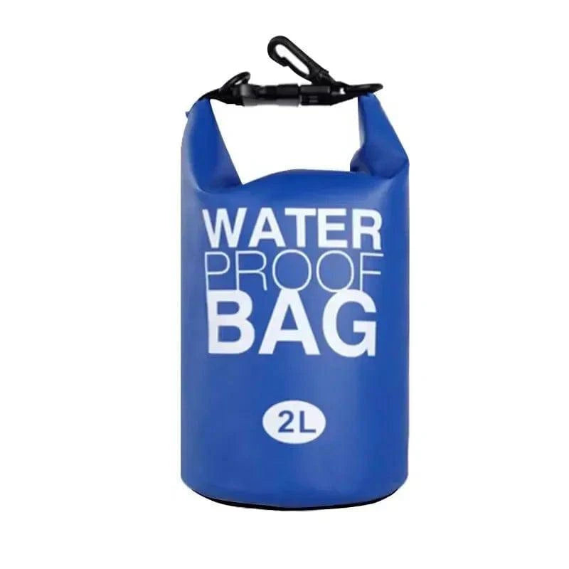 2 Liter Waterproof Dry Bag Storage Swimming Kayak River Hiking Float Sailing Canoe Diving Compression Backpack-WAYBIKER