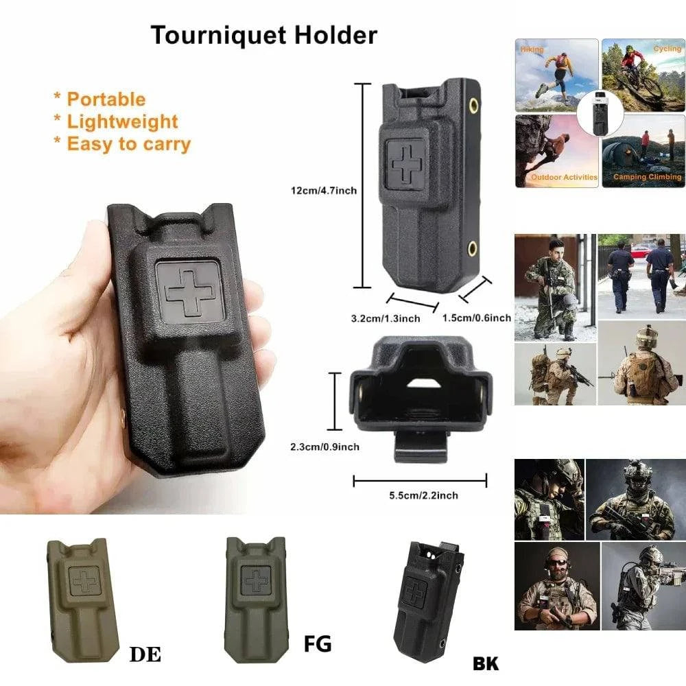 Tourniquet Holder Case CAT 65CM 75CM 95CM Storage Bags Box For Outdoor Hunting Airsoft Camping Molle Pouch-WAYBIKER