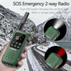2Pcs ABBREE AR-9R Floating Walkie Talkie IP67 Waterproof Walkie-talkies PMR for Radio Motorola Fishing Kayak Two-way Radio-WAYBIKER