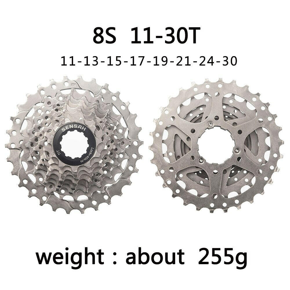 SENSAH 8/9/10/11 Speed Road Bike Cassette 11V 23T/25T/28T/30T/32T/34T/36T Bicycle Freewheel K7 10S Flywheel for HG Hub-WAYBIKER