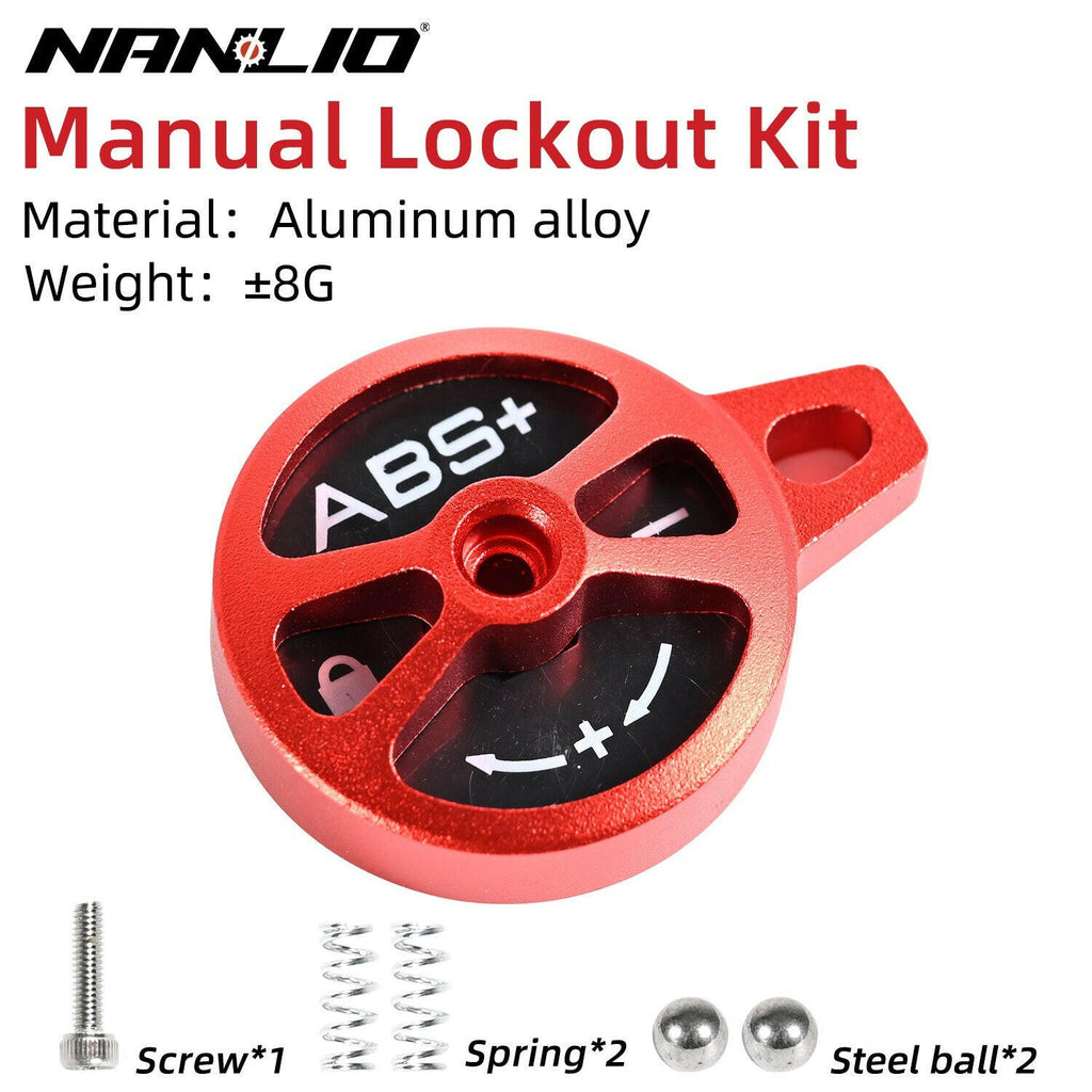 Nanlio Bicycle Suspension Forks Repair Part Oil Damping Rod 26/27.5/29 Alloy Steel Manual Remote Control Replace Accessories-WAYBIKER
