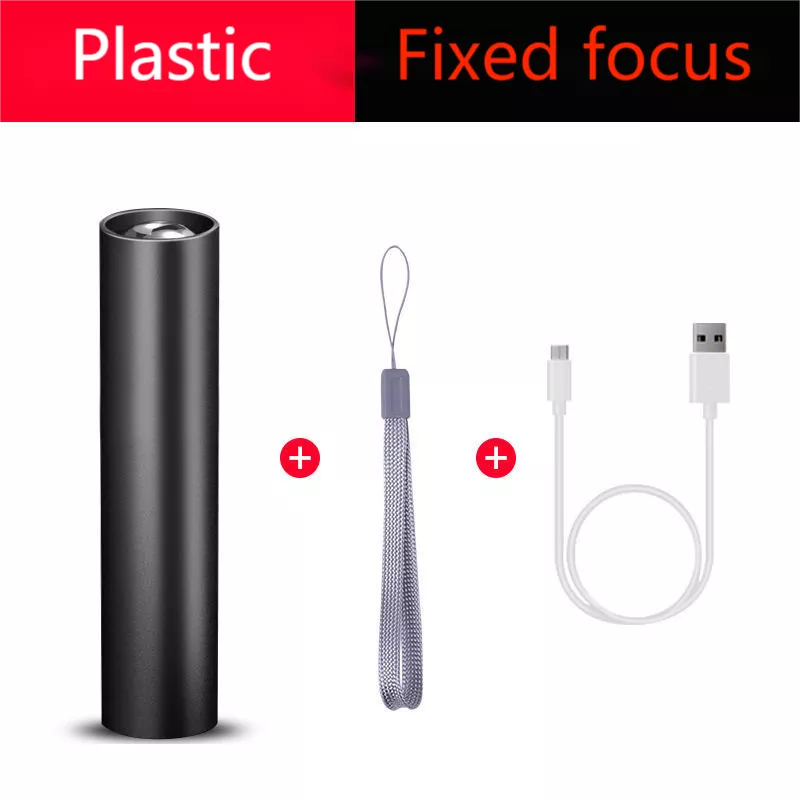 2022 New Strong Light Flashlight Rechargeable Multi-Purpose Long-Range Portable Ultra-Bright Household Small Mini Portable-WAYBIKER