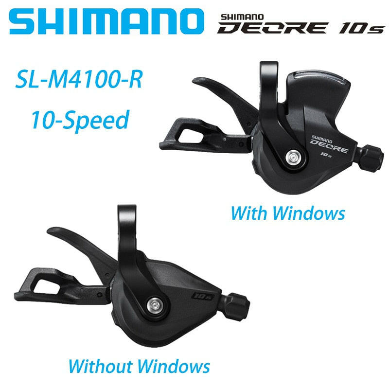 Shimano Deore M4100 1x10S RAPIDFIRE PLUS Shifting Lever Clamp Band 10 Speed SL-M4100 Shifter Lever Bicycle Switch 10V 10S-WAYBIKER