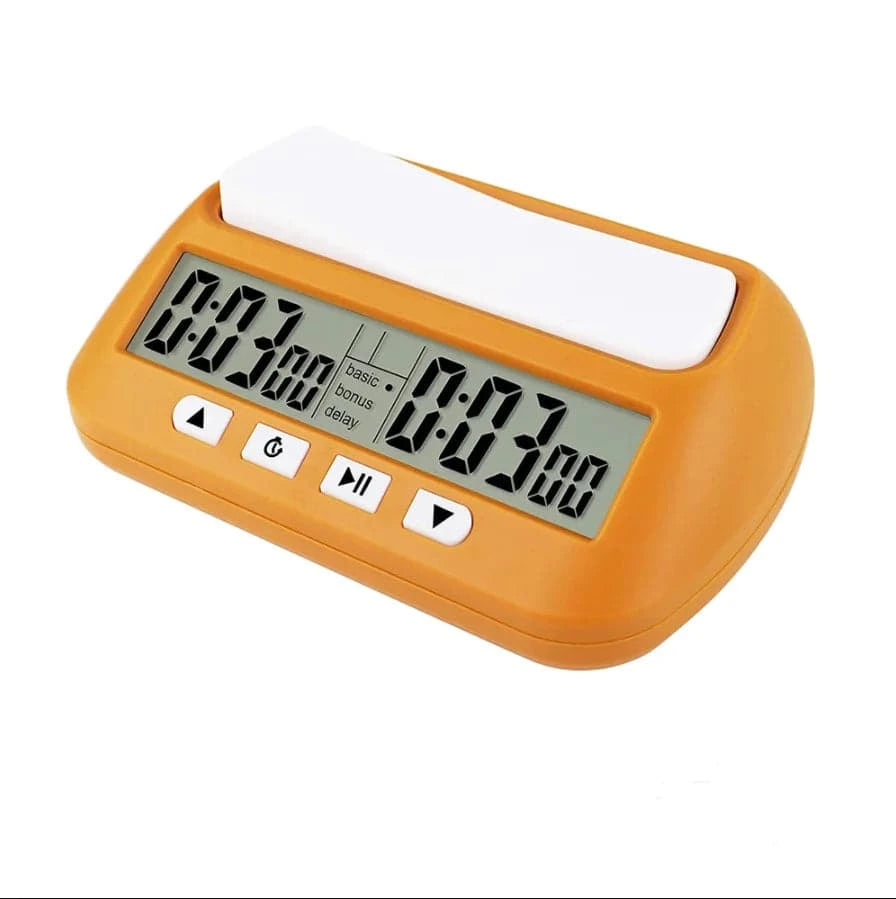 3-in-1 Multipurpose Portable Professional Chess Clock Digital Chess Timer Game Timer Competition Game Stopwatch-WAYBIKER