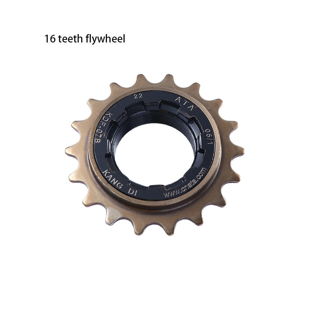ATA 16T 34mm 1/2" X 1/8" Freewheel Bicycle Single Speed Cog Sprocket Bicycle Bike Gear Cycling Parts Accessories-WAYBIKER