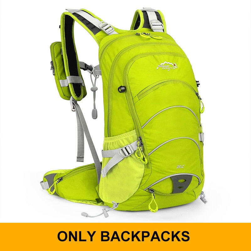 Mountaineering backpack 20 liters men's and women's outdoor sports bag waterproof camping hiking rain-WAYBIKER