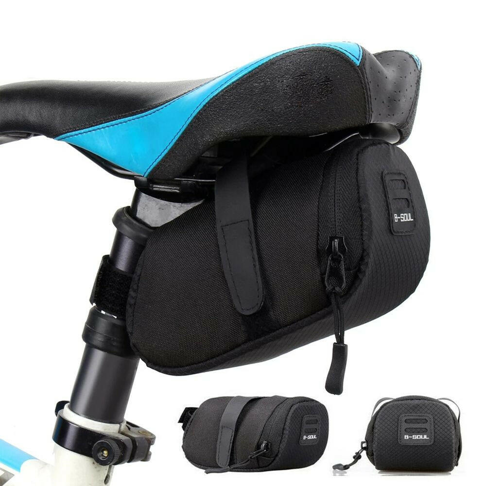 Bicycle Saddle Bag Waterproof Mountain Bike Saddle Storage Seat Rear Tool Pouch Bag Saddle Outdoor Cycling MTB Accessories-WAYBIKER