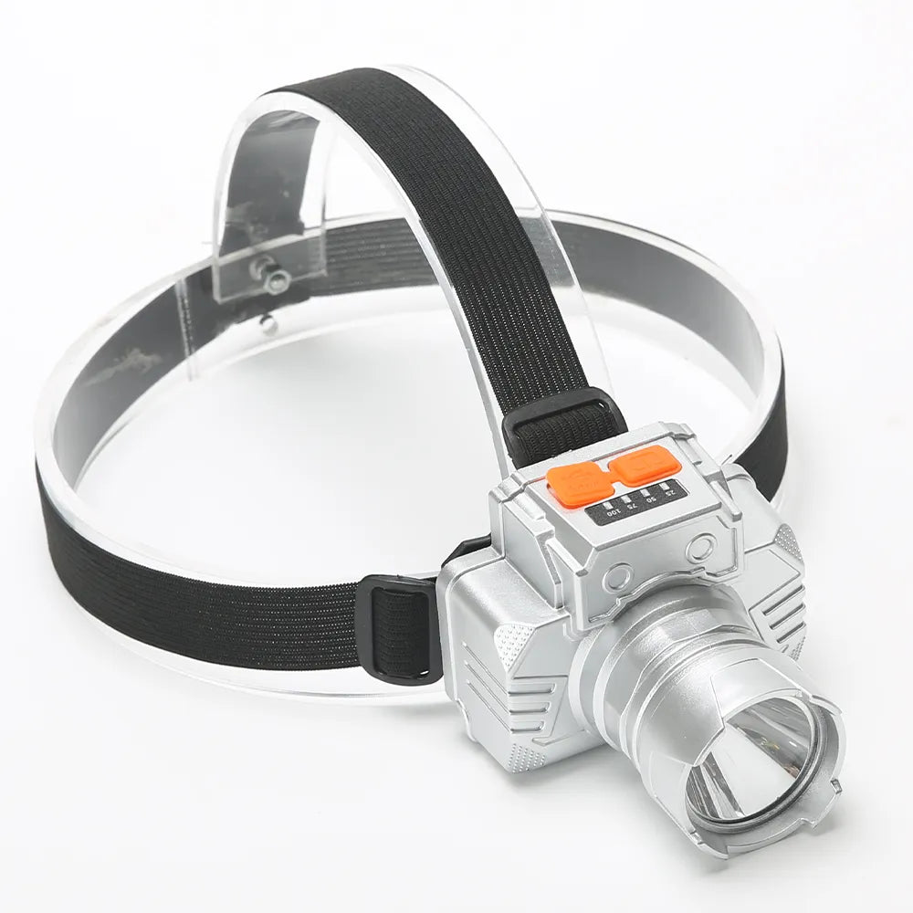 LED Rechargeable Headlights USB Charging 4 Lighting Modes Headlight Long Endurance And High Power Strong Light Miner's Lamp-WAYBIKER