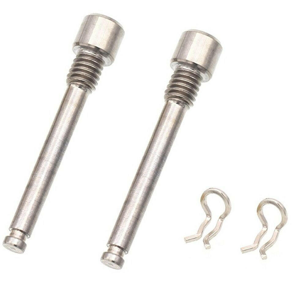 Bicycle Hydraulic Disc Brake Pad Bolts M4 Titanium Alloy Fixing Pin Inserts Caliper Screws Retainer Pin Cycling Bike Accessories-WAYBIKER