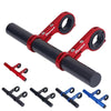 10/20/25/30cm Bicycle Handlebar Extended Bracket Bike Headlight Mount Bar Computer Holder Lamp Support Rack Alloy Fiber Stand-WAYBIKER