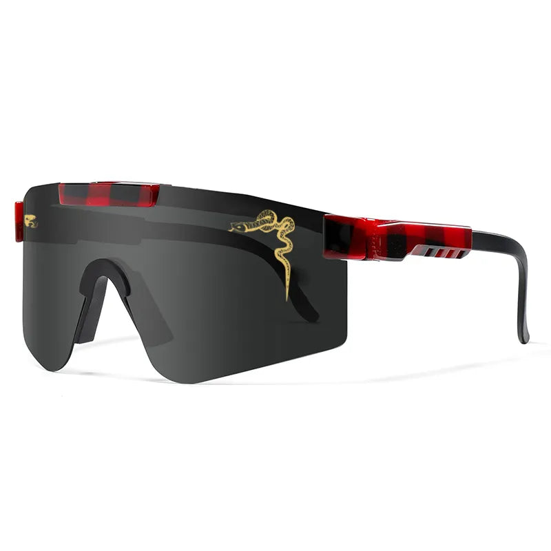 Sports Eyewear Cycling UV400 Outdoor Glasses Double Legs Bike Bicycle Sunglasses Wide View Mtb Goggles-WAYBIKER