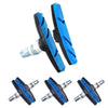 70mm Mountain Road Bike Brake Pads Set Cycling V Brake Holder Pads Shoes Blocks Rubber Pad Silent MTB Bicycle Brake Pads-WAYBIKER