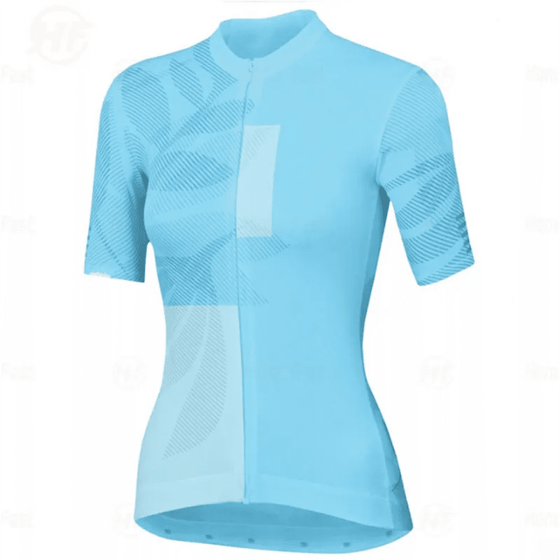 Women Cycling Jersey team Summer Short Sleeve Downhill Bicycle Clothing Ropa Ciclismo Maillot Quick Dry Bike Shirt-WAYBIKER