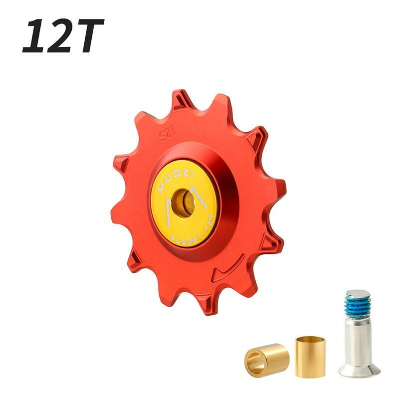 MUQZI Bike Pulley 11T 12T 13T 14T Rear Derailleur Jockey Wheel 7 8 9 10 11 12 Speed Chain Ceramic Pulley-WAYBIKER