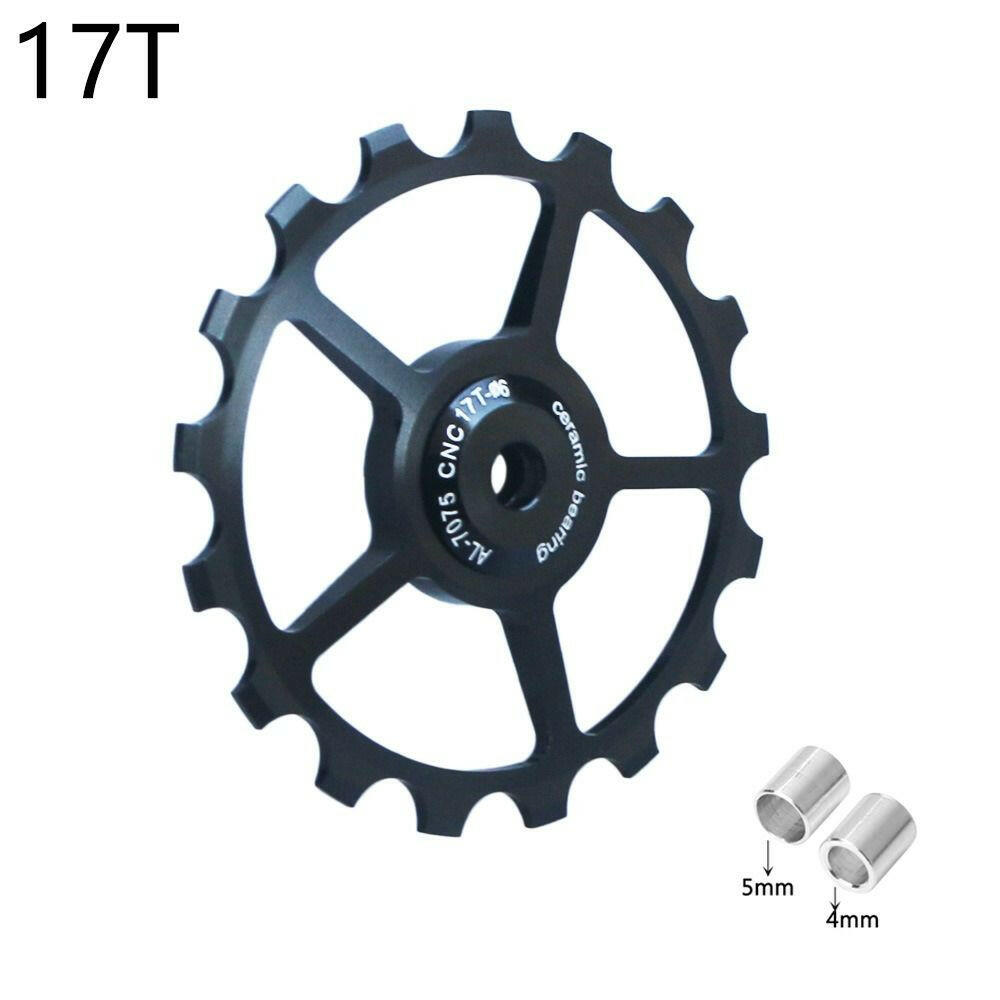 10T 11T 12T 13T 14T 15T 16T 17T MTB Road Bike Rear Derailleur Pulley Roller Ceramic Bearing Guide Jockey Wheel-WAYBIKER