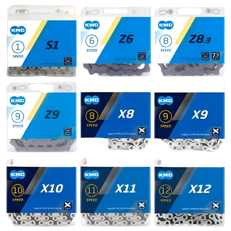 KMC Bike Chain 6/7/8/9/10/11/12 Speed Road MTB Chain S1 X8 X9 X10 X11 X12 MTB Bicycle Chains  for Shimano SRAM Bikes Part-WAYBIKER