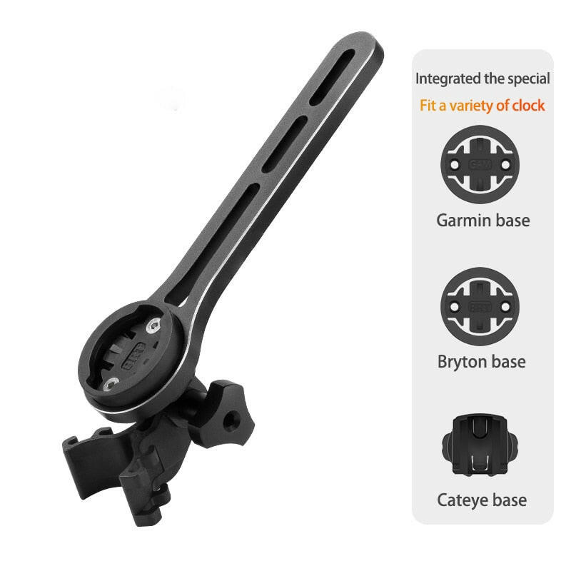 OFFBONDAGE Road Bicycle Light Bracket Holder For IGS Garmin Bryton Cateye GoPro Mount Speedometer Computer Aluminium Holder-WAYBIKER