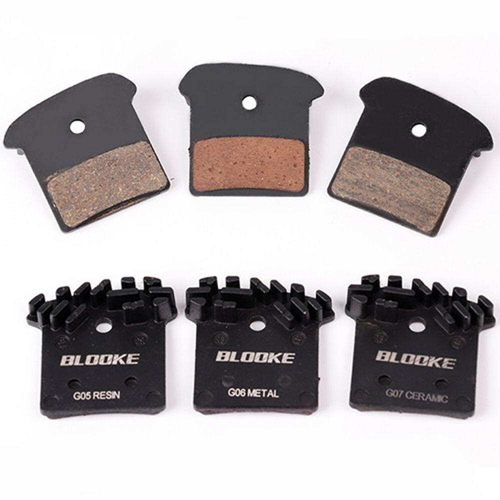 Heat Dissipation Brake Pad Bike Ceramics Resin Metal Cooling MTB J02A J03A XT SLX M785 M8000 M9000 Hydraulic Oil Brake