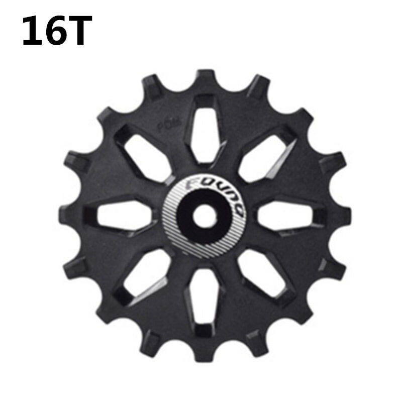 FOVNO 12T 14T 16T 1pcs Rear Derailleur Pulley Set Wide Narrow Tooth Guide Wheel Support 7-12s For Shimano Sram MTB Road Bike-WAYBIKER