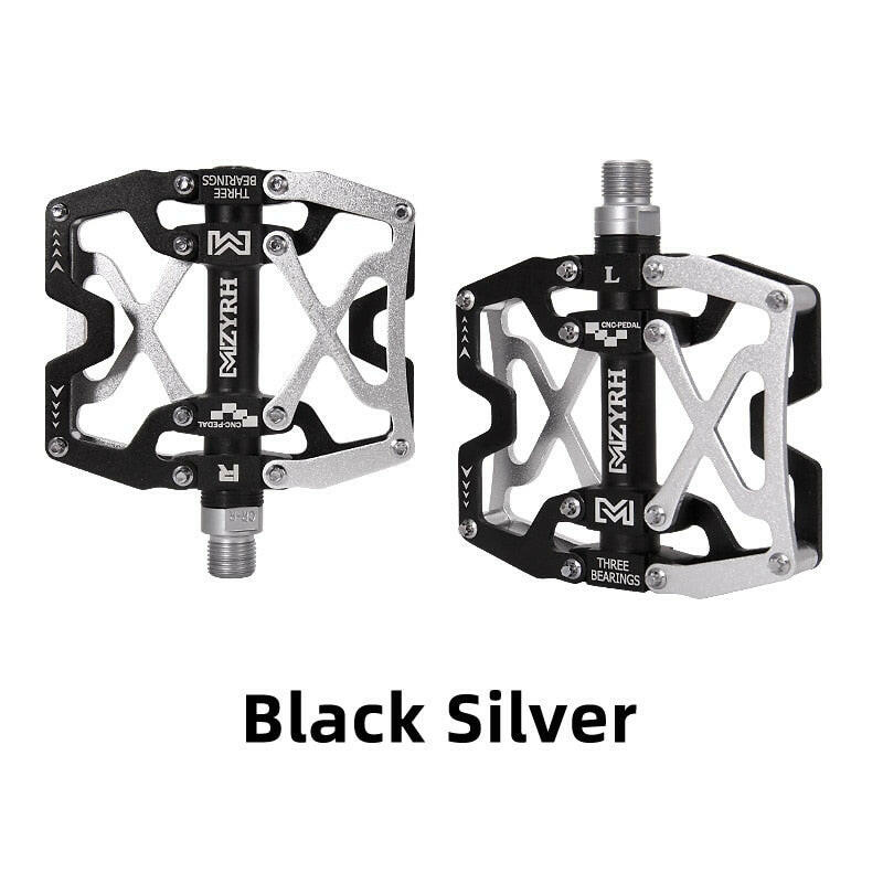 MZYRH 3 Bearings Bicycle Pedals Ultralight Aluminum  Road Bmx Mtb  Pedals Non-Slip Waterproof Bicycle Accessories-WAYBIKER
