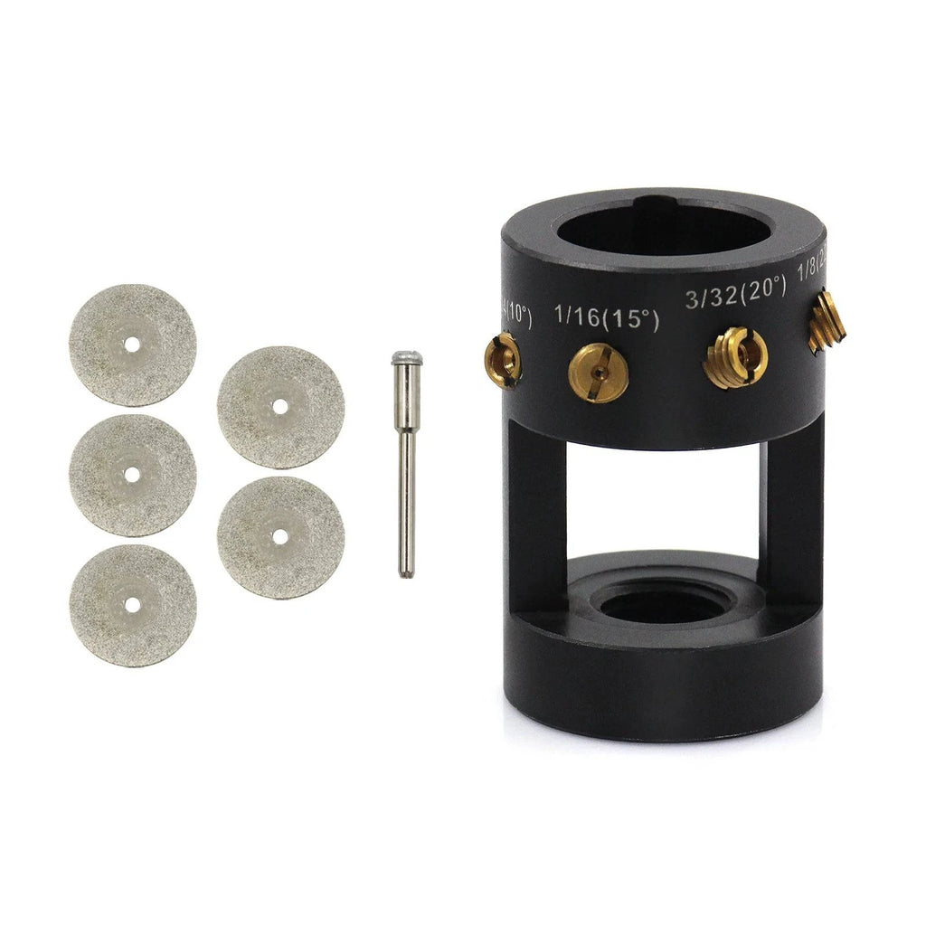 Grinding wheel Kit Tungsten Grinder Electrode Sharpener Multi-Angle Head TIG Welding Tool Automobile Parts-WAYBIKER