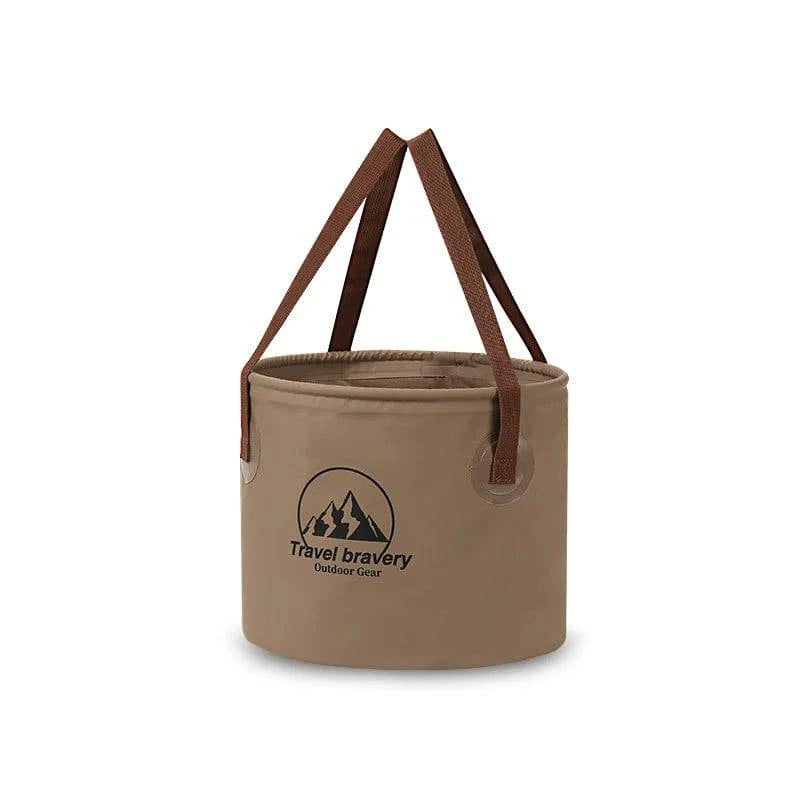 Folding Bucket Waterproof Foldable Water Sink Bucket Portable Travel Foldable Basin Camping Hiking Fishing Storage Bucket-WAYBIKER